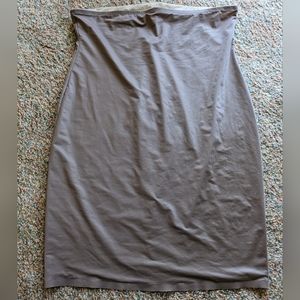 SPANX Two Timing Mineral Taupe Reversible Half Slip 1X